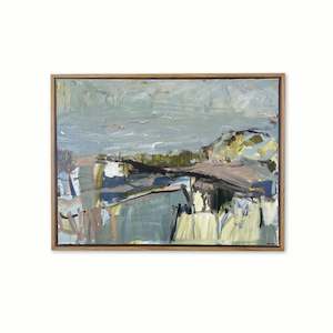 Original Nz Art: Wind Break 3 | Painting | by Kate Cox