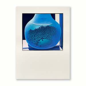Stones in a Blue Bottle | Print | by Michael Smither