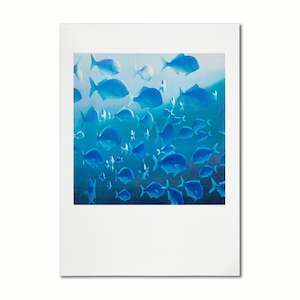 Blue Maomao  |  Print  |  by Michael Smither