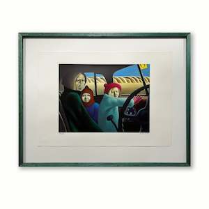 Family in the Van | Print | by Michael Smither