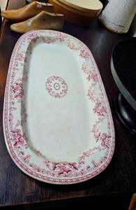 Enormous beautiful antique serving dish SOLD