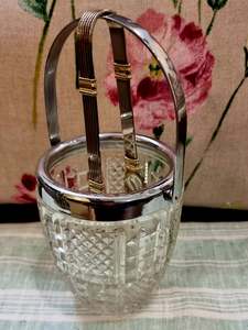 Products: Ice bucket with tongs