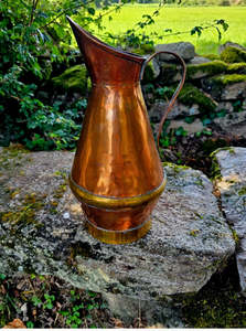 Copper and brass pichet (SOLD)