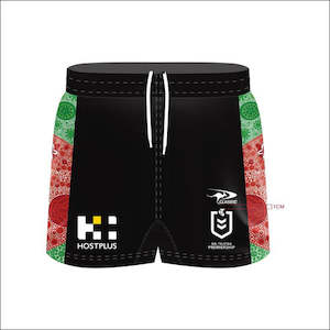 Rugby: Classic Rabbitohs Indigenous Playing Shorts Csi Ssr24Mis