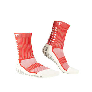 TRUSOX 3.0 MIDCALF/CREW RED SOCKS