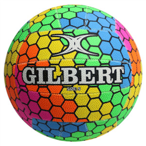Gilbert Rugby: GILBERT NETBALL GLAM HEXAGON BALL 28686