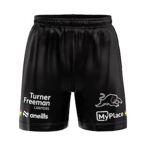 ONEILLS PANTHERS MENS TRAINING SHORTS 25 051BKM
