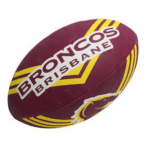 Steeden Rugby: STEEDEN NRL BRONCOS SUPPORTERS BALL 30562-BRO-11