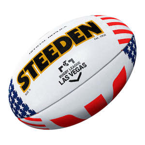 Steeden Rugby: STEEDEN NRL LAS VEGAS OFFICAL REPLICA 30198-5