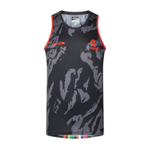 Singlets Mens: CLASSIC CRUSADERS 25 MENS PRO TRAINING SINGLET CRR25MSI