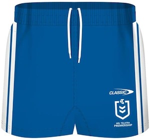Pants Shorts: CLASSIC CANTERBURY BULLDOGS HOME SHORTS CSI-CBR24MHS-RYL