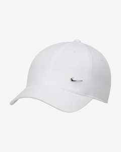 Hats Gloves: NIKE DF CLUB UNSTRUCTURED METAL SWOOSH CAP FB5372-100