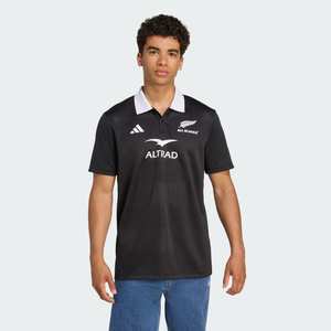 ADIDAS ALL BLACK SUPPORTERS POLO