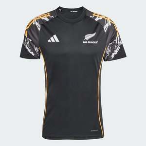 Adidas: ADIDAS ALL BLACKS PERFORMANCE TEE 26