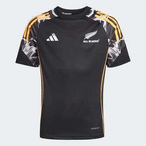ADIDAS ALL BLACKS PERFORMANCE TEE YOUTH 26