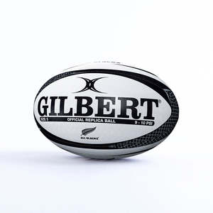 Rugby: GILBERT ALL BLACKS REPLICA 10 INCH BALL