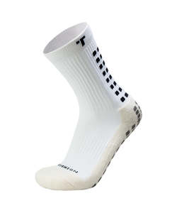 TRUSOX 3.0 MIDCALF/CREW WHITE SOCKS