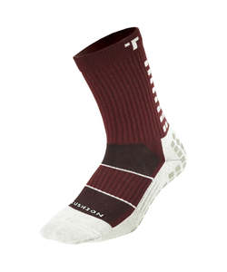 Football: TRUSOX 3.0 MIDCALF/CREW MAROON SOCKS