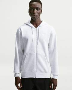 Nike: NIKE CLUB BB FULL ZIP HOODIE