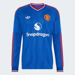 ADIDAS MANCHESTER UNITED AWAY LONG SLEEVE JERSEY 26/27