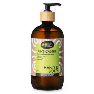 Australian Natural Soap Company: Hand & Body Wash - Olive Castile