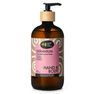 Hand & Body Wash - Geranium