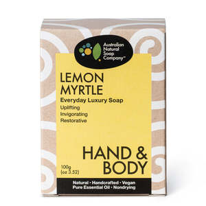 Australian Natural Soap Company: Hand & Body Soap - Lemon Myrtle
