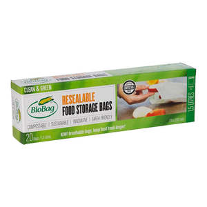 Biobag: Resealable Food Storage Bags