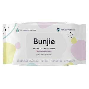 Bunjie: Probiotic Baby Wipes