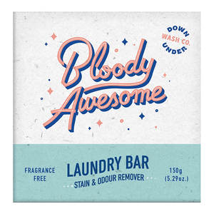 Downunder Wash Co: Bloody Awesome Laundry Bar