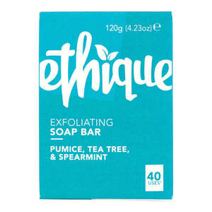 Exfoliating Soap Bar - Pumice, Tea Tree & Spearmint