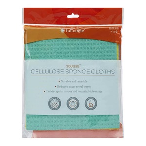 Full Circle: Cellulose Sponge Cloths