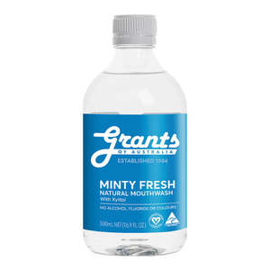 Minty Fresh Natural Mouthwash