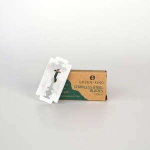 Green Kind: Stainless Steel Safety Razor Blades