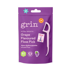Ultra Smooth Grape Flavoured Floss Picks