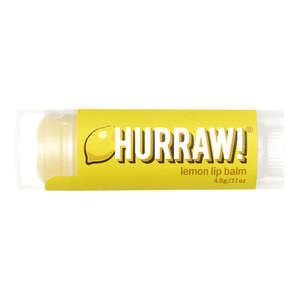 Hurraw Lip Balm: Organic Lip Balm - Lemon