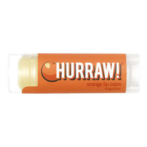 Hurraw Lip Balm: Organic Lip Balm - Orange