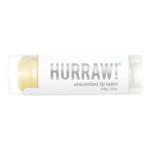 Hurraw Lip Balm: Organic Lip Balm - Unscented