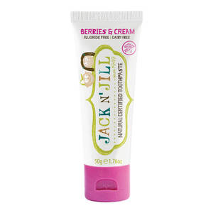 Jack N Jill: Natural Toothpaste - Berries & Cream