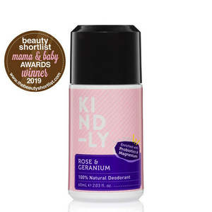 100% Natural Deodorant - Rose & Geranium