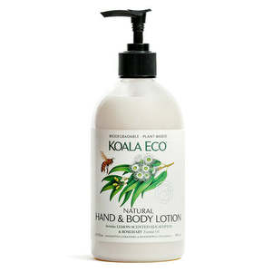 Natural Hand & Body Lotion - Lemon Eucalyptus & Rosemary