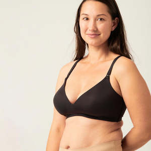 Breastfeeding Bra Leak Proof - Black