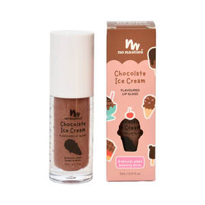 No Nasties: Kids Natural Lip Gloss - Chocolate Ice Cream