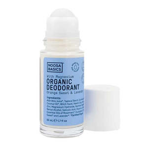 Noosa Basics: Bi-Carb Free Deodorant Roll On - Orange Sweet & Lavender