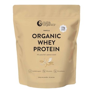 Nutra Organics: Organic Whey Protein - Vanilla