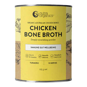 Nutra Organics: Chicken Bone Broth - Turmeric