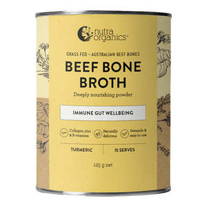 Nutra Organics: Beef Bone Broth - Turmeric