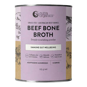 Nutra Organics: Beef Bone Broth - Adaptogenic Mushroom