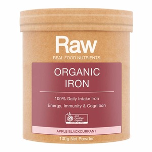 Amazonia: Raw Organic Iron - Apple Blackcurrant