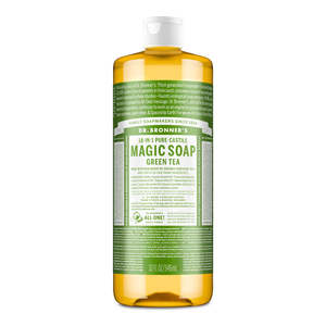 18-In-1 Pure-Castile Magic Soap - Green Tea